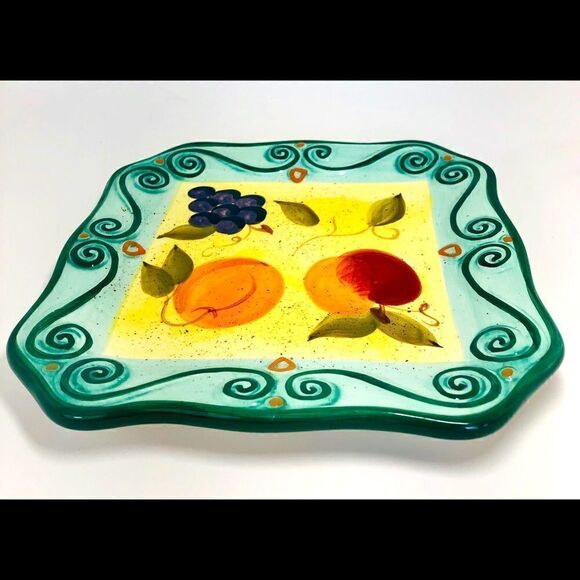 Medici by Tabletops Unlimited 8" Plate, 6 Available - Picture 1 of 13